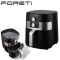 Фритюрник с Горещ Въздух FORETI Air Fryer AF350 0-200ºC 1300W Таймер Автоматично Изключване