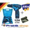 Акумулаторен двускоростен винтоверт Kraft 12V Li-Ion, 2Ah 