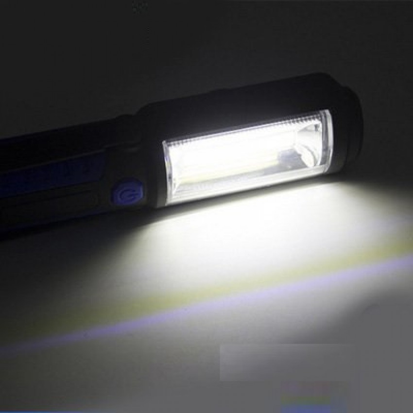 Акумулаторна аварийна LED лампа 1+1 COB USB фенер Акумулаторна аварийна LED лампа 1+1 COB USB фенер