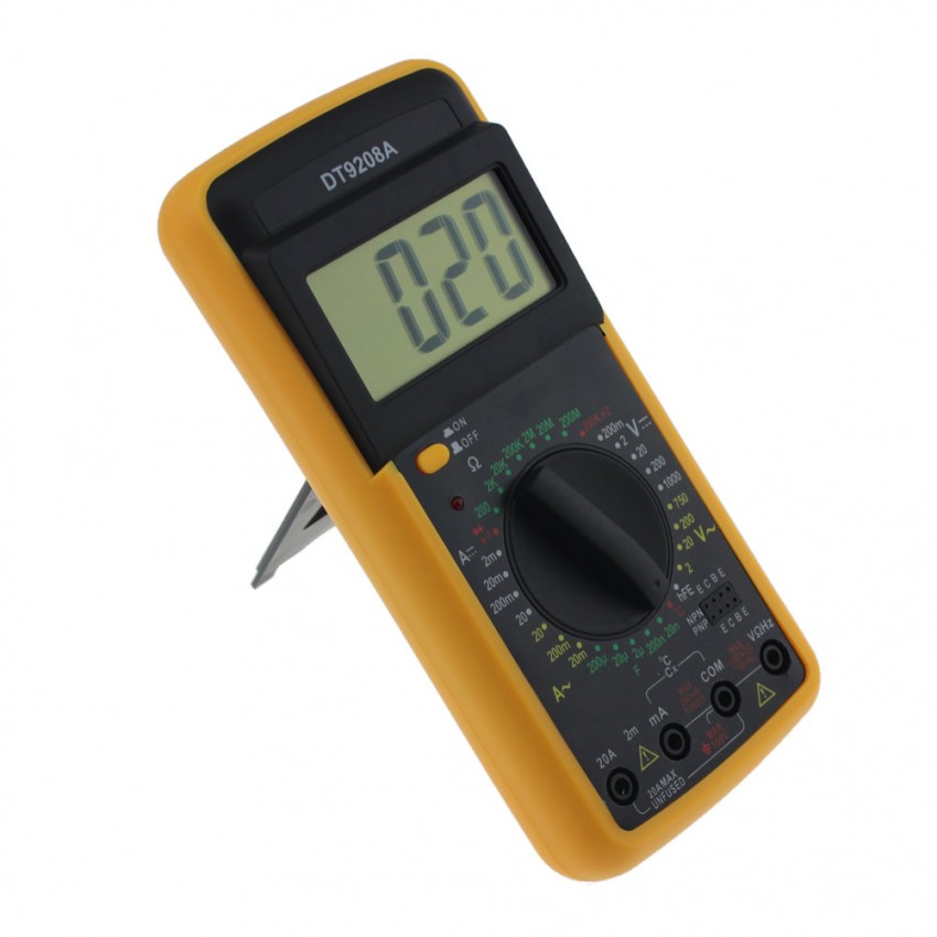 Мултицет Dt9208a цифров с дигитален дисплей Мултицет Dt9208a цифров с дигитален дисплей