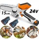 Акумулаторна Резачка за клони с 2 Батерии 24V 6.0Ah Акумулаторна Резачка за клони с 2 Батерии 24V 6.0Ah