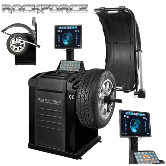 ПРОФЕСИОНАЛЕН АВТОМАТИЧЕН БАЛАНСЬОР НА ГУМИ ROCKFORCE RF-U-589