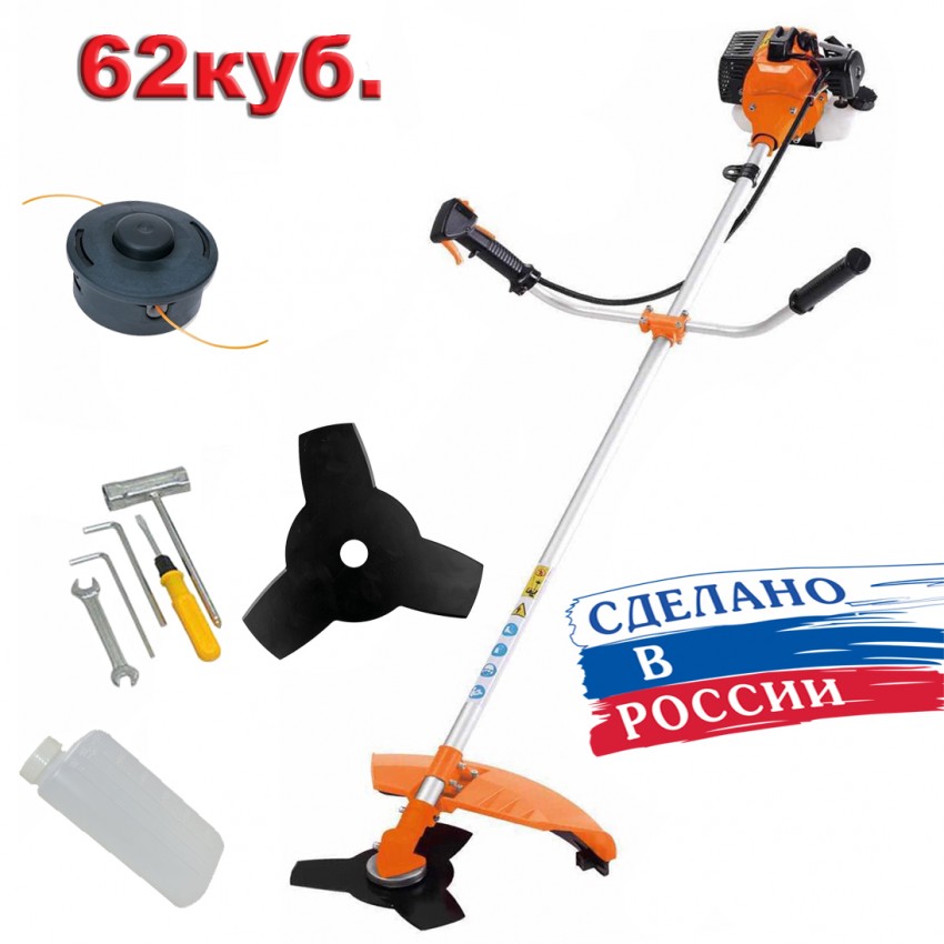 Бензинова Косачка за трева Електрон 52куб. 2.5кв. - Руски Храсторез Бензинова Косачка за трева Електрон 52куб. 2.5кв. - Руски Храсторез