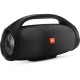 Тонколона Boombox, водоустойчива, безжична, с вградена батерия, зареждащa мобилни устройства, черна Тонколона Boombox, водоустойчива, безжична, с вградена батерия, зареждащa мобилни устройства, черна