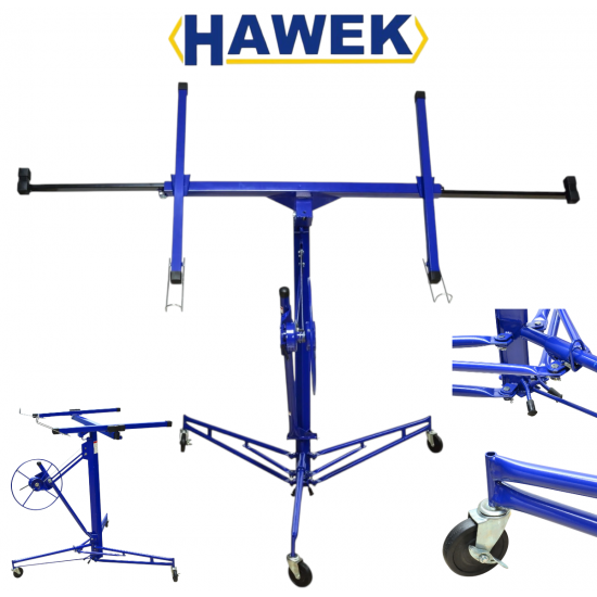 Повдигач за Гипсокартон HAWEK 140-350см до 68кг Подемник за Панели Повдигач за Гипсокартон HAWEK 140-350см до 68кг Подемник за Панели